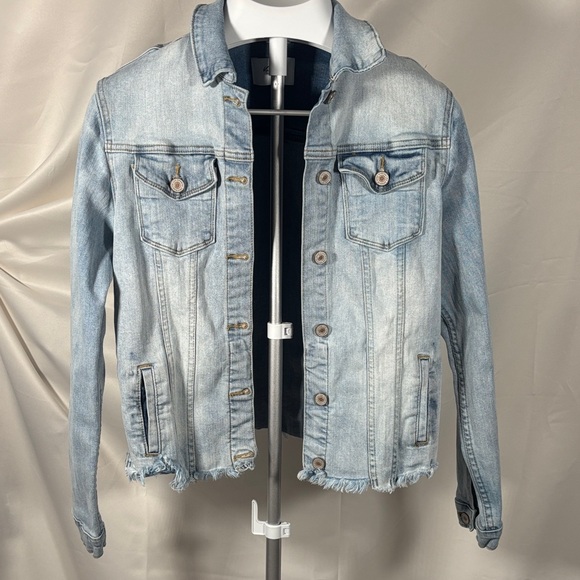 KanCan Jackets & Blazers - KanCan SZ M Light Blue Denim Jacket